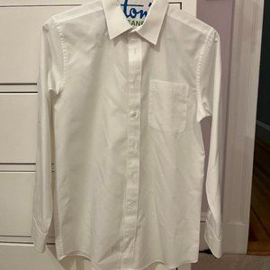 Boy's White Button Down Nordstrom Shirt